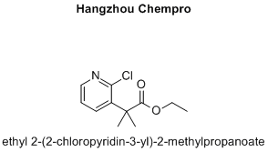 ethyl 2-(2-chloropyridin-3-yl)-2-methylpropanoate