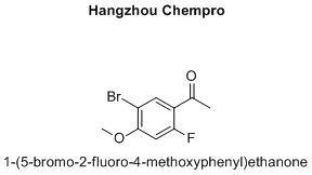 1-(5-bromo-2-fluoro-4-methoxyphenyl)ethanone