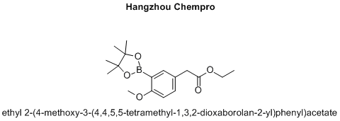 ethyl 2-(4-methoxy-3-(4,4,5,5-tetramethyl-1,3,2-dioxaborolan-2-yl)phenyl)acetate
