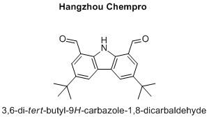 3,6-di-tert-butyl-9H-carbazole-1,8-dicarbaldehyde