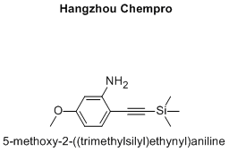 5-methoxy-2-((trimethylsilyl)ethynyl)aniline