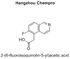 2-(6-fluoroisoquinolin-5-yl)acetic acid