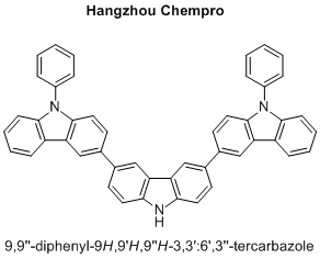 9,9''-diphenyl-9H,9'H,9''H-3,3':6',3''-tercarbazole