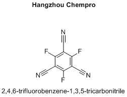 2,4,6-trifluorobenzene-1,3,5-tricarbonitrile