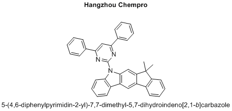 5-(4,6-diphenylpyrimidin-2-yl)-7,7-dimethyl-5,7-dihydroindeno[2,1-b]carbazole