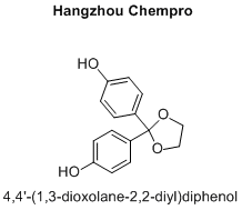 4,4'-(1,3-dioxolane-2,2-diyl)diphenol