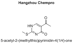 5-acetyl-2-(methylthio)pyrimidin-4(1H)-one