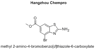 methyl 2-amino-4-bromobenzo[d]thiazole-6-carboxylate
