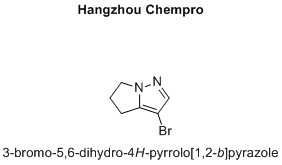 3-bromo-5,6-dihydro-4H-pyrrolo[1,2-b]pyrazole
