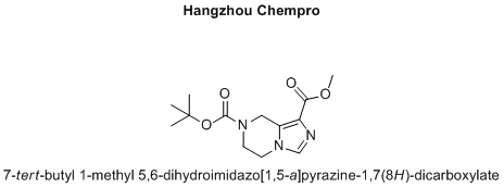 7-tert-butyl 1-methyl 5,6-dihydroimidazo[1,5-a]pyrazine-1,7(8H)-dicarboxylate