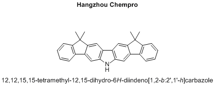 12,12,15,15-tetramethyl-12,15-dihydro-6H-diindeno[1,2-b:2',1'-h]carbazole