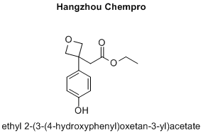ethyl 2-(3-(4-hydroxyphenyl)oxetan-3-yl)acetate