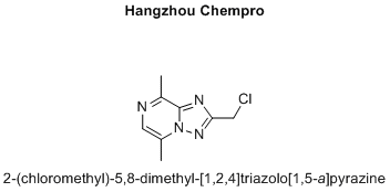2-(chloromethyl)-5,8-dimethyl-[1,2,4]triazolo[1,5-a]pyrazine