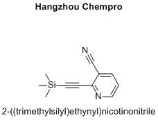 2-((trimethylsilyl)ethynyl)nicotinonitrile