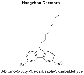 6-bromo-9-octyl-9H-carbazole-3-carbaldehyde