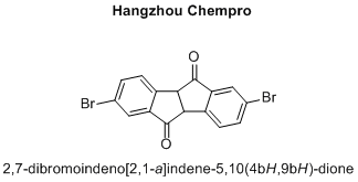 2,7-dibromoindeno[2,1-a]indene-5,10(4bH,9bH)-dione