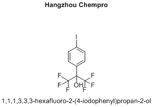1,1,1,3,3,3-hexafluoro-2-(4-iodophenyl)propan-2-ol