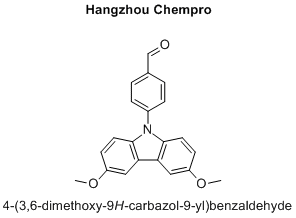 4-(3,6-dimethoxy-9H-carbazol-9-yl)benzaldehyde