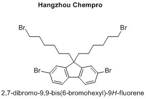 2,7-dibromo-9,9-bis(6-bromohexyl)-9H-fluorene