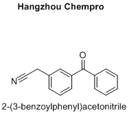 2-(3-benzoylphenyl)acetonitrile
