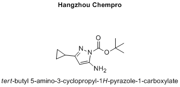 tert-butyl 5-amino-3-cyclopropyl-1H-pyrazole-1-carboxylate