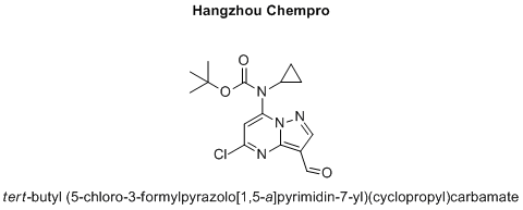 tert-butyl (5-chloro-3-formylpyrazolo[1,5-a]pyrimidin-7-yl)(cyclopropyl)carbamate