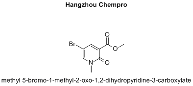 methyl 5-bromo-1-methyl-2-oxo-1,2-dihydropyridine-3-carboxylate