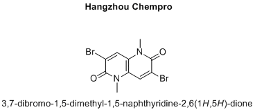 3,7-dibromo-1,5-dimethyl-1,5-naphthyridine-2,6(1H,5H)-dione