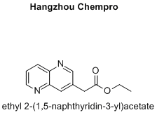 ethyl 2-(1,5-naphthyridin-3-yl)acetate