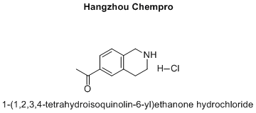 1-(1,2,3,4-tetrahydroisoquinolin-6-yl)ethanone hydrochloride