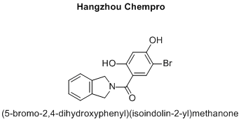 (5-bromo-2,4-dihydroxyphenyl)(isoindolin-2-yl)methanone