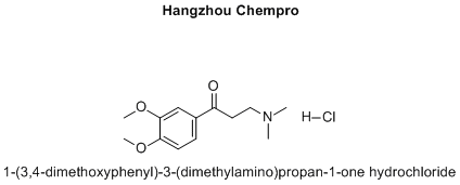 1-(3,4-dimethoxyphenyl)-3-(dimethylamino)propan-1-one hydrochloride