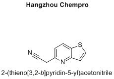 2-(thieno[3,2-b]pyridin-5-yl)acetonitrile
