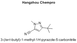3-(tert-butyl)-1-methyl-1H-pyrazole-5-carbonitrile