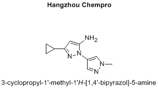 3-cyclopropyl-1'-methyl-1'H-[1,4'-bipyrazol]-5-amine
