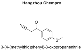 3-(4-(methylthio)phenyl)-3-oxopropanenitrile