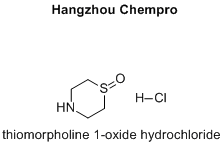 thiomorpholine 1-oxide hydrochloride