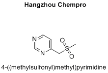4-((methylsulfonyl)methyl)pyrimidine
