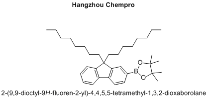 2-(9,9-dioctyl-9H-fluoren-2-yl)-4,4,5,5-tetramethyl-1,3,2-dioxaborolane