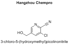 3-chloro-5-(hydroxymethyl)picolinonitrile