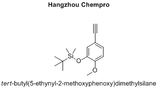 tert-butyl(5-ethynyl-2-methoxyphenoxy)dimethylsilane