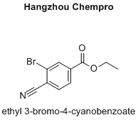 ethyl 3-bromo-4-cyanobenzoate