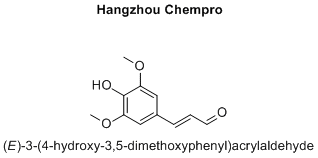 (E)-3-(4-hydroxy-3,5-dimethoxyphenyl)acrylaldehyde
