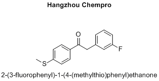 2-(3-fluorophenyl)-1-(4-(methylthio)phenyl)ethanone