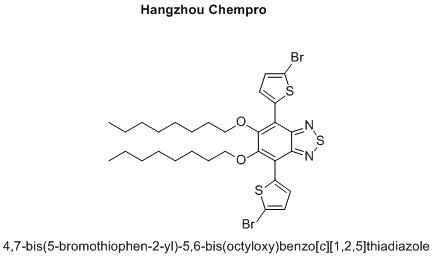 4,7-bis(5-bromothiophen-2-yl)-5,6-bis(octyloxy)benzo[c][1,2,5]thiadiazole