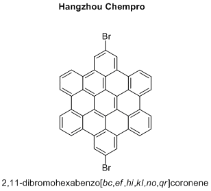 2,11-dibromohexabenzo[bc,ef,hi,kl,no,qr]coronene