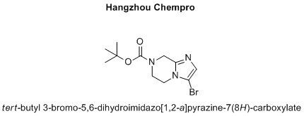 tert-butyl 3-bromo-5,6-dihydroimidazo[1,2-a]pyrazine-7(8H)-carboxylate