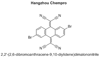 2,2'-(2,6-dibromoanthracene-9,10-diylidene)dimalononitrile