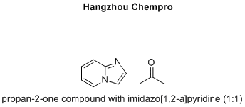 propan-2-one compound with imidazo[1,2-a]pyridine (1:1)