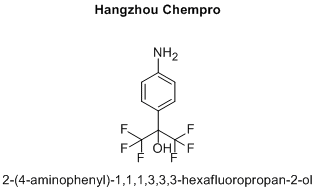 2-(4-aminophenyl)-1,1,1,3,3,3-hexafluoropropan-2-ol